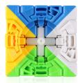 Pack of 5 Rubik's Cubes 2X2 3x3 4x4 5x5 and Pyramid Triangle Puzzle. 