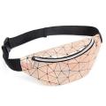 【Hannah Martin Store】Men Iridescent Pack Waist Bag Hip Purse Travel Bag. 