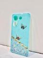 Tecno Camon 20/ Camon 20 pro Girls Back Cover - Luxerey Back Cover - Fancy Flower Butterfly Covers -Tecno Camon 20/ Camon 20 pro Back Cover. 