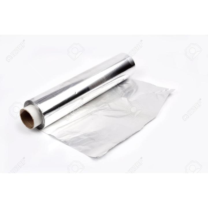 Aluminium Foil Roll  Silver High Quality Best For Food