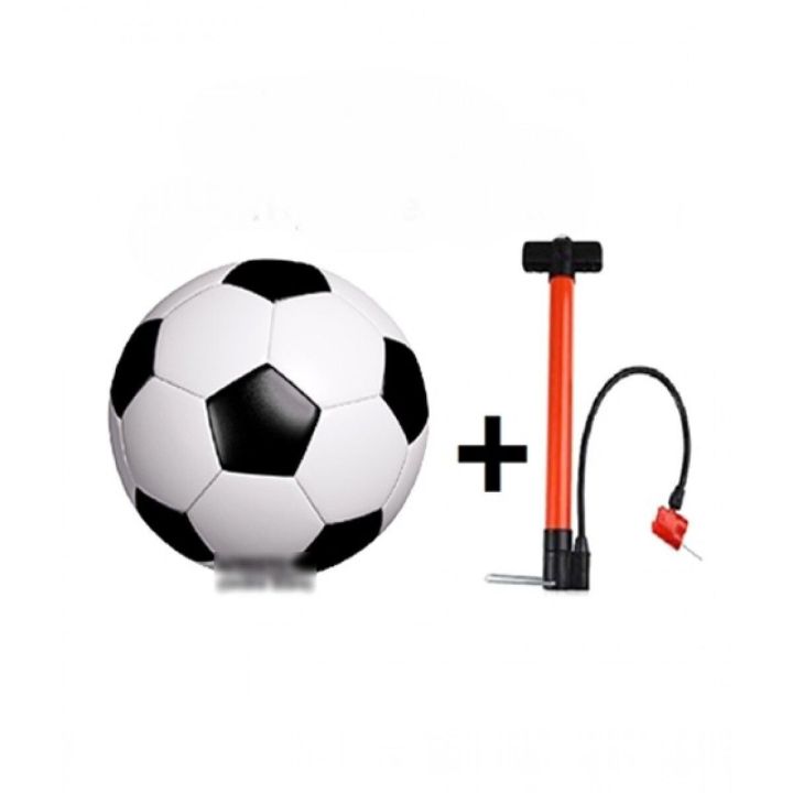 1 piece 32 panel Football 1 piece Air Pump with 3 Needles
