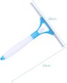 FRAKIN Glass Wiper - Car wiper - Window cleaner Rubber Blade Water Sprayer bottle Wiper Cleaning Tool all types of glass ,mirror cleaning Bathroom Tiles, Washroom, Kitchen, Door, Floor Car etc. 