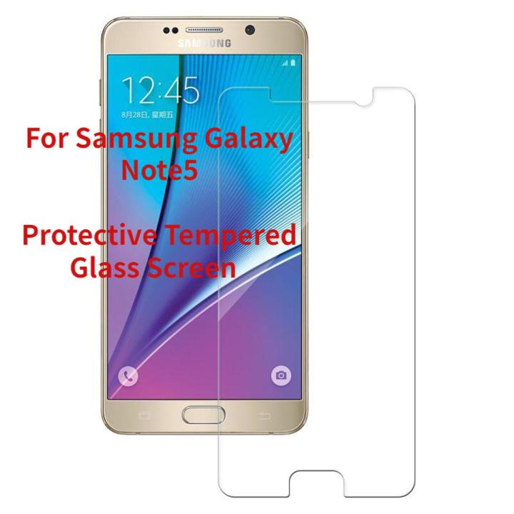 For Samsung Galaxy Note 5 Full Cover Protective Tempered Glass Screen Protector Glass Film