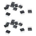 20 PCS LM393N LM393 DIP-8 Low Dual Voltage Comparator. 