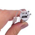 Mini Pocket Pen Flashlight Pencil Torch LED USB Rechargeable Light Outdoor. 