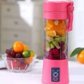 Usb Chargeable juicer blender 6 blades 380ml - Portable juicer blender - Mini juicer machine - Mini juicer milkshake smoothie maker. 