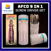 Afco Screwdriver Set, Interchangeable
