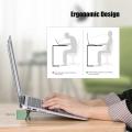 1 Pair Laptop Holder Notebook Stands Invisible Laptop Stand Plastic Mini Desktop Holders Support For Macbook Lenovo Universal. 