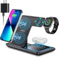 Yoxinta 3 in 1 Wireless Charger Stand, Fast Wireless Charging Docking station. 