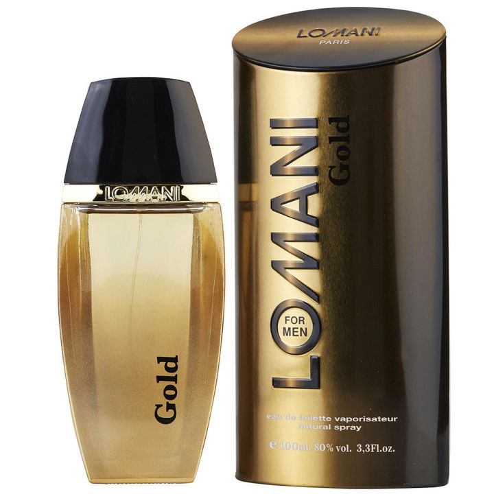 Lomani Gold Perfume For Men - Eau de Toilette - 100 ml