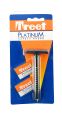 Treet Platinum Safety razor - 1 Razor and 2 Blades. 