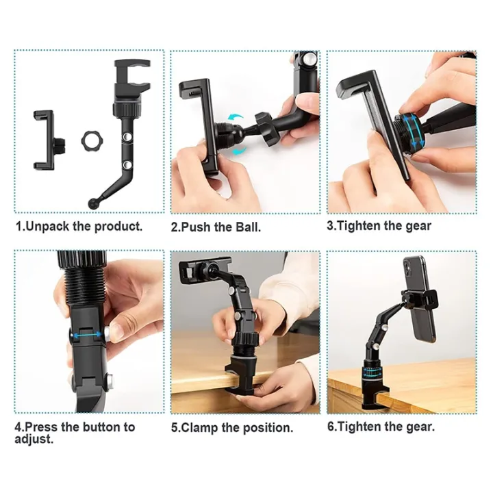 360%20Adjustable%20Car%20Rearview%20Mirror%20Mount%20Mobile%20Holder%20Mobile%20Stand%20Car%20Mount%20-%20Image%209