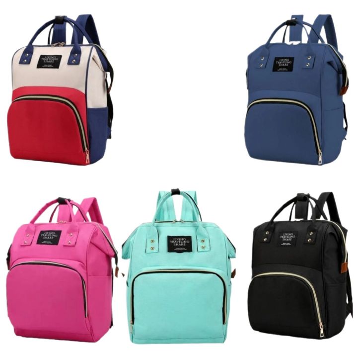 Diaper%20Mummy%20Bag%20Multi-Function%20Waterproof%20-%20Travel%20Backpack%20-%20Image%202