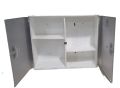 Italian bathroom Cupboard with transparent door. 