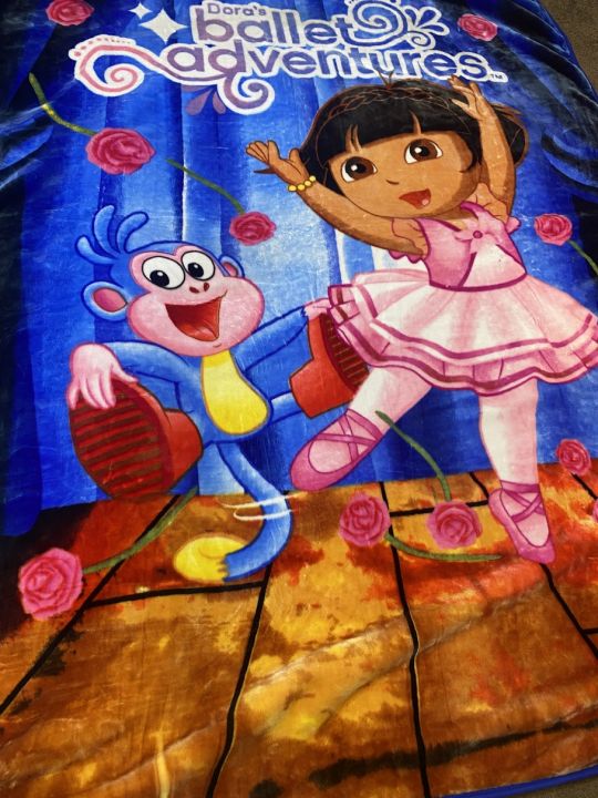 Princess Winter Single Blanket -1 ply Blanket For Girls- 160cm x 220cm