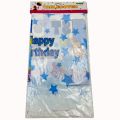 FIRST BIRTHDAY TABLE COVER IN BLUE COLOR - 1ST BIRTHDAY TABLE COVER. 