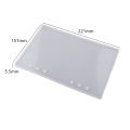 2Pcs DIY Book Cover Crystal Epoxy Resin Mold Dragon Eye Notebook Case Mirror Silicone Mold. 