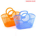 1 PC Shopping basket fruit vegetable basket bath clothes portable basket ZH. 