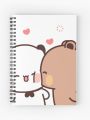 Ser Ak Bubu Dudu love bubu dudu" Spiral Notebook. 