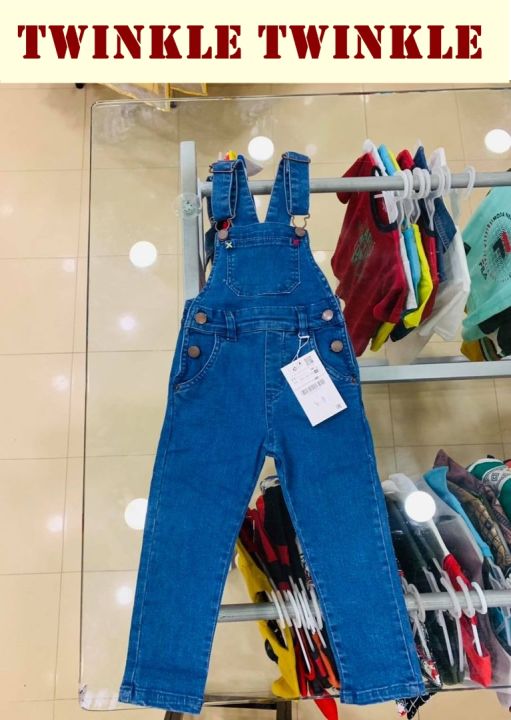 Denim Jeans Romper in 5 Shades - Dress Up in Denim with Our Romper in Multiple Shades: Fashionable, Trendy, Premium Quality, and Finely Stitched