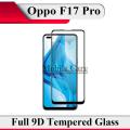 Oppo F17 Pro Full Black 9D/5D/10D/11D/6D Tempered Glass Screen Protector Edge to Edge Full Glue Premium Quality Film For F17 Pro. 