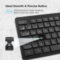 Victsing Wireless Keyboard And Mouse Combo Ultra Slim Thin Keyboard Silent Mouse Set 2.4G Wireless Connection For Notebook, Laptops, computers And Etc. Model:PC176.Available at an affordable price on MaxShop.. 
