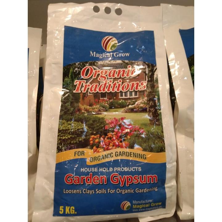 Gypsum 5kg For gardening BY HK DEALER