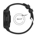 Tookss Silicone Watch Band Compatible For Garmin Descent G1 Smart Watch Strap Stainless Steel Buckle Sports Waterproof Wristband. 