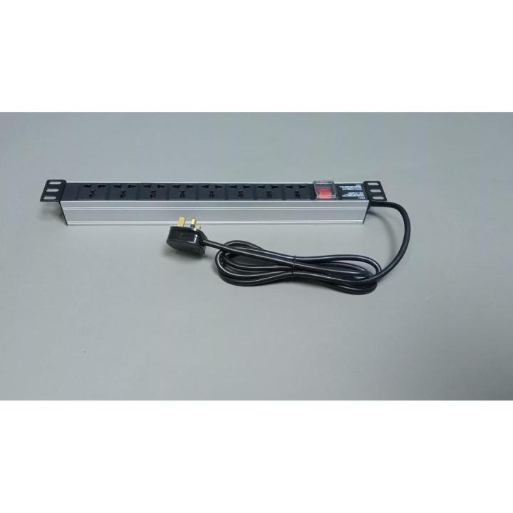 Netlink 8 Ports Power Distribution Unit PDU - Power Distribution Unit 8 Port PDU Power Socket Lead high capacity power strip