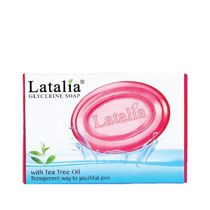 Latalia Glycerine Soap Red With Tea Tree Oil 80gm