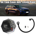 Elastic Fuel Tank Cap UV-resistant High-strength Length-adjustable Retaining Strap Flexible Cord Rope for VW Polo Jetta Golf. 