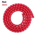 Cover Tube Wrap Tube Cable Holder Pipe Protection Spiral Wire Organizer Wire Protector Line Organizer. 