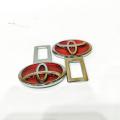 Toyota Logo Seat Belt Clip - Red - Car Safety Belt Buckle Alarm Canceler Stopper. 