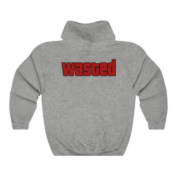 Grand Theft Auto Wasted pullover fleece men hoodies
