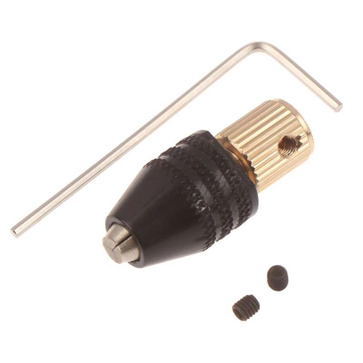 Electric Motor Mini Drill Chuck Fixture Clamp For 0.3-3-5mm 3-5mm Hole