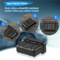 17111712911 Rubber Engine Upper Radiator Mounts for E32 E38 E34 E39 735I 1988-1992 740I 1993-1994 750IL 1988-1994. 