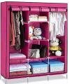 3 Door 88130 Fancy & Portable Foldable Closet Wardrobe Storage Organizer. 