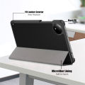 For Xiaomi Redmi Pad SE 8.7inch 2024 Case Slim Tri-fold Smart Flip Cover Full Coverage Casing. 