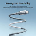 UGREEN 100W Type C 5A Silica Gel Fast Charging Cable E-Marker USB C to USB C Nylon Braided for Samsung S23 Ultra iPad Pro Macbook Switch Mobile Phone. 