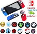 PACK OF 2PCS THUMB GRIPS JOYSTICK CAPS FOR NINTENDO SWITCH LITE JOY CON GAMING CONTROLLER. 