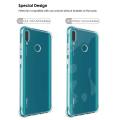 Huawei Y7 Prime 2019 Anti Shock Drop Resistance Transparent Tpu Silicone Back Cover. 