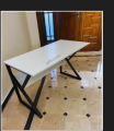 Skyrise K- Shaped Office Table Desktop Table With Book Shelf Office Desk Book Shelf Laptop Table Computer Table Study Table Writing Table Home. 
