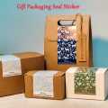 Custom Stickers Your Own Logo Personalized Name Thank You Die Cut Paper Stationery. 