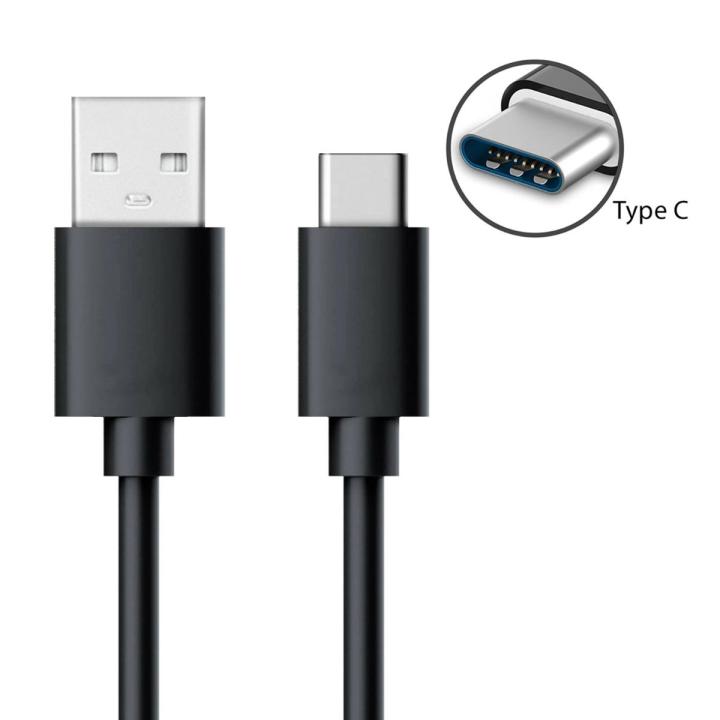 100% Original USB to Type C data & Charging Cable for All Android Phones Black Color.
