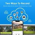 4MP PTZ WIFI OUTDOOR DURAL LENS 2MP+2MP 4MP IN TOTAL DURAL IR LED COLORVU NIGHT VISION APP V380 PRO. 