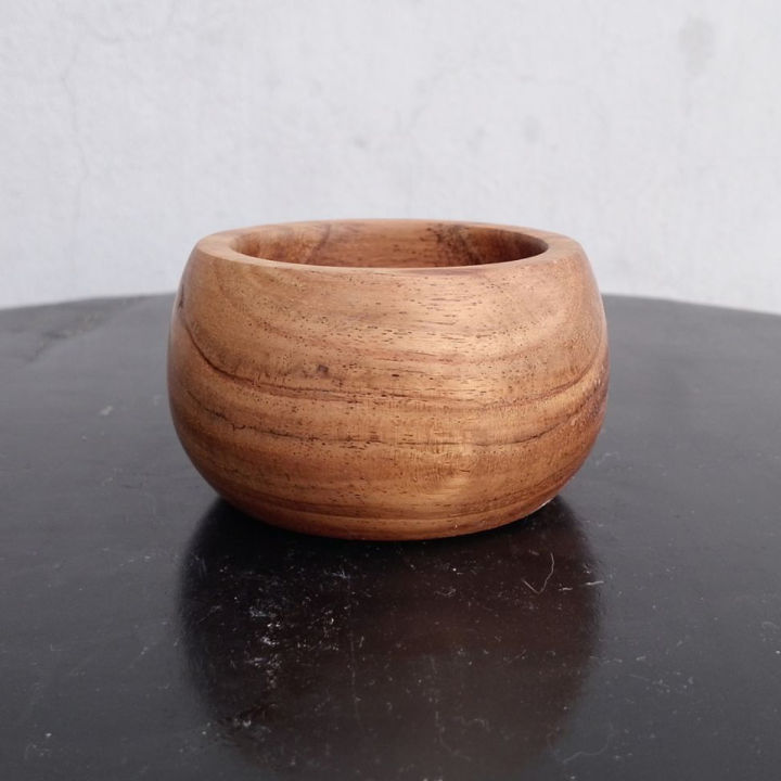 Wooden bowls , nuts bowls l, made with real solid wood(3inches, & 5inches bowl)