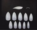 WANTER 100pcs Almond Shape Fake Nails For Girls, With 3 Free Nails Glues Sheets Stickers, Artificial Nails, False Nails For Girls Beautiful Fancy Nails With Nail Glue, Temporary Nails Acrylic Nails Kit 100pcs Set Transparent & Natural. 
