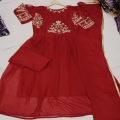 3Pcs Suit For Women/Designer Heavy Embroidered Dress For Girls/Eid Collection For Women 2023. 