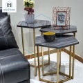 Stylish Side Tables and Nesting Tables, Decorative Accents, Hexagon and Round Designs, Perfect for Bedside and More. 