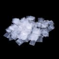 100Pcs/pack 4x3cm Mini Zip Lock Baggies Plastic Packaging Small Ziplock Bag 3 size as your choice. 